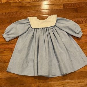 Girls Blue checked 2t dress
